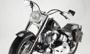 Bike V-Twin Custom Black Fat Boy 1:12