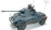 Prototyp 4x4 Panzerspähwagen Type RTp Neue Art mit 5 cm KwK L/60 1:35