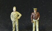 USAAF Pilot and Mechanic 1:48