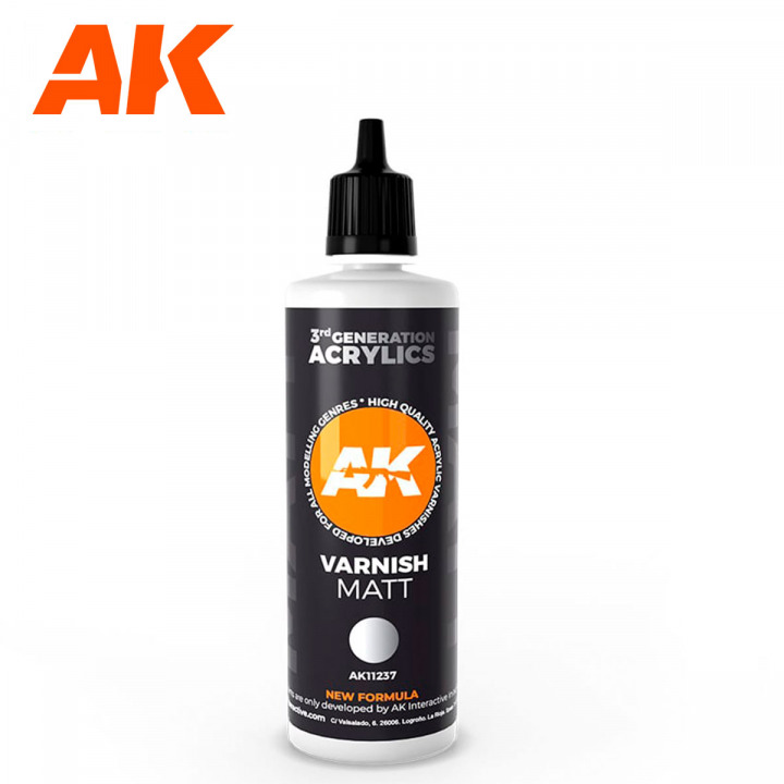 Boxart Varnish Matt AK 11237 AK 3rd Generation