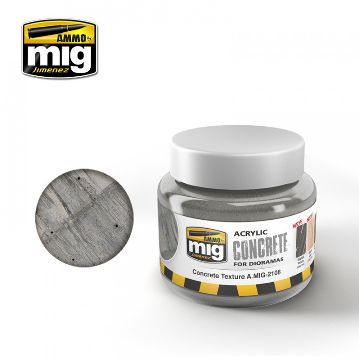 Boxart Acrylic Concrete for Dioramas A.MIG-2108 MIG Productions