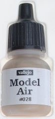 Boxart Sand Yellow 028 Vallejo Model Air