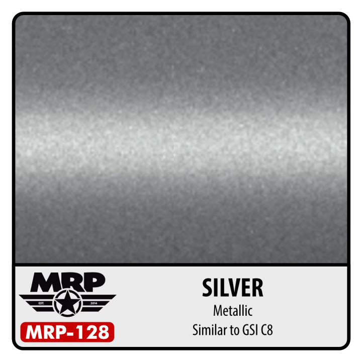 Boxart Silver Metallic (similar to C8)  MR.Paint