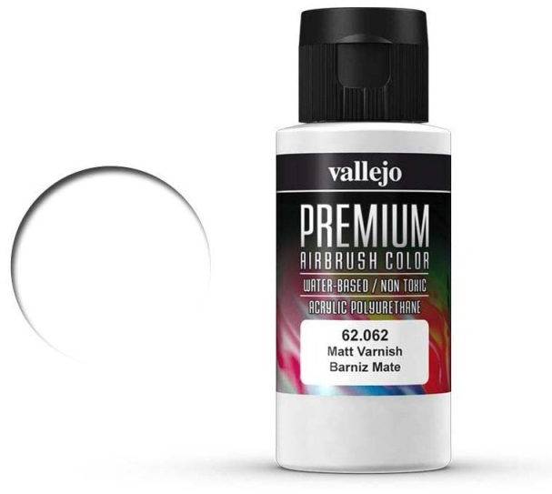 Boxart Matt Varnish  Vallejo Premium Airbrush Colors