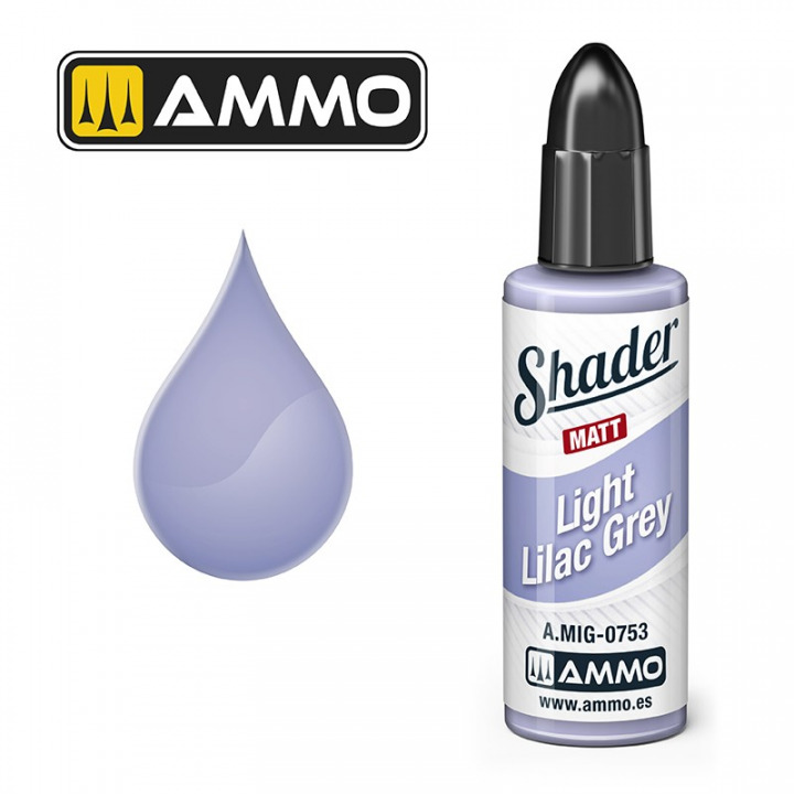 Boxart Light Lilac Grey Shader A.MIG-0753 Ammo by Mig Jimenez