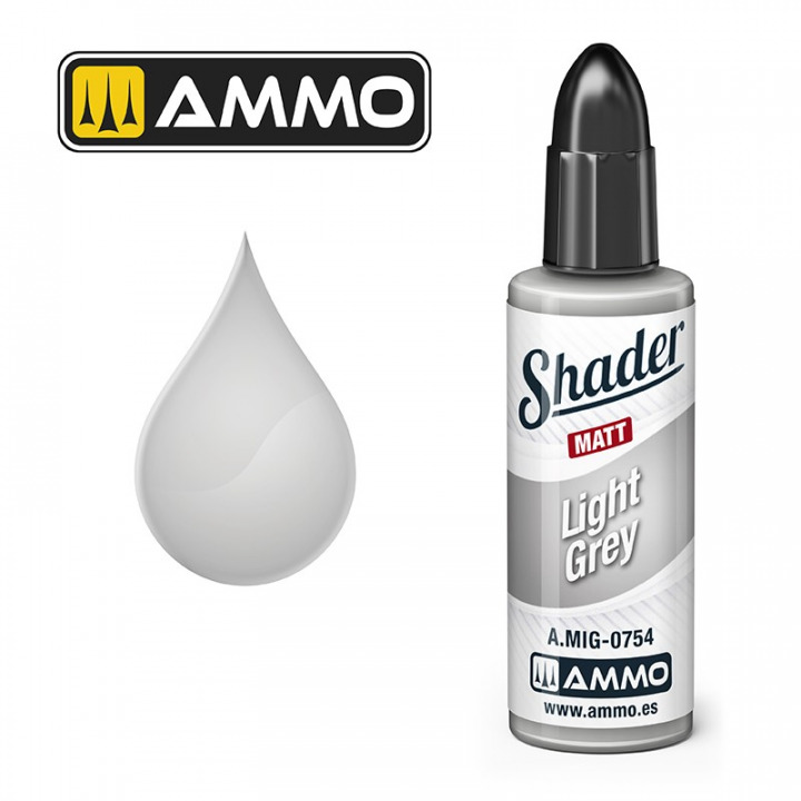 Boxart Light Grey Shader A.MIG-0754 Ammo by Mig Jimenez