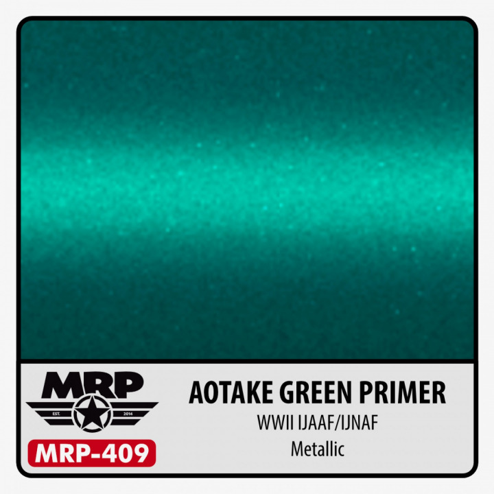 Boxart Aotake Green Primer (WWII IJAAF/IJNAF) (Metallic) MR.Paint Boxart Aotake Green Primer (WWII IJAAF/IJNAF) (Metallic) MR.Paint
