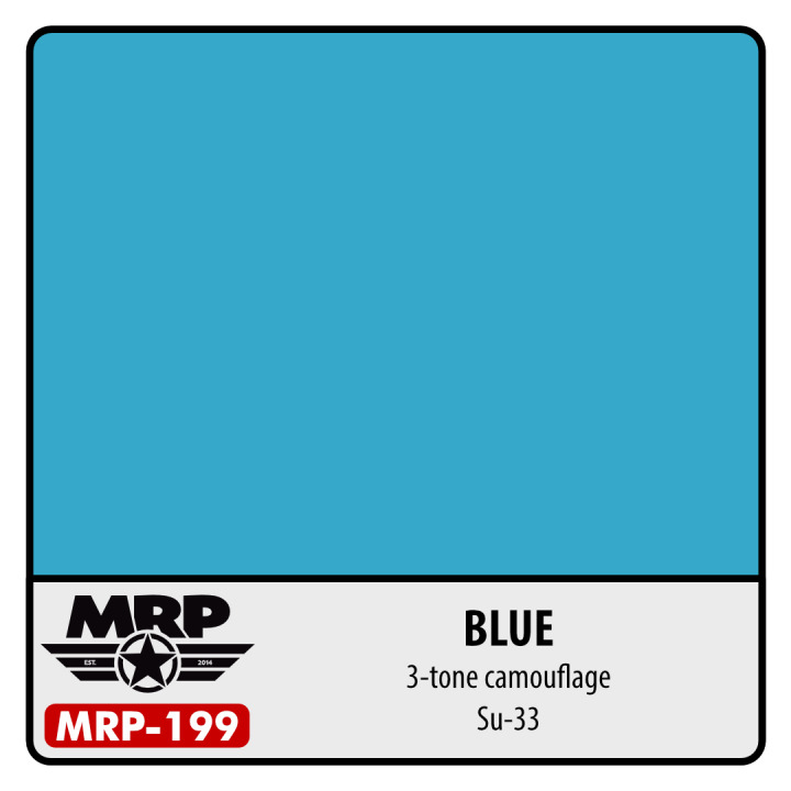 Boxart Blue Su-33 (Russian AF) (3-tone Camouflage) MR.Paint Boxart Blue Su-33 (Russian AF) (3-tone Camouflage) MR.Paint