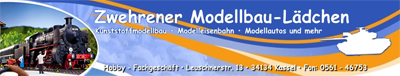 Zwehrener Modellbaulädchen